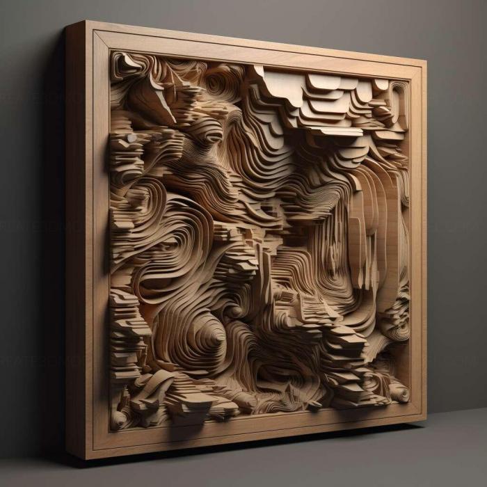 نموذج ثلاثي الأبعاد لآلة CNC 3D Art 